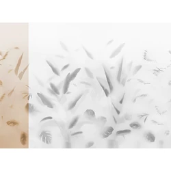 JV Pálmaleveles bézs vinyl poszter tapéta Nadi Beige 68 cm X 3 m