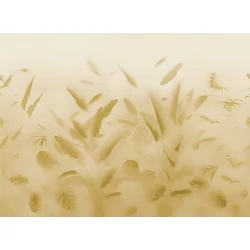 JV Pálmaleveles sárga vinyl poszter tapéta Nadi Green 400 cm X 3 m