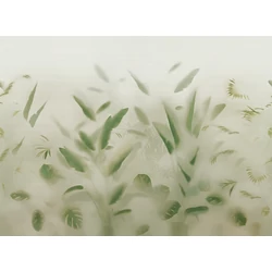 JV Pálmaleveles zöld vinyl poszter tapéta Nadi Green 400 cm X 3 m