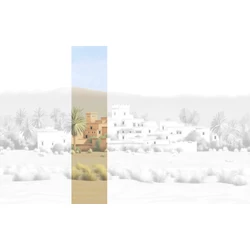 JV Arab város bézs vinyl poszter tapéta Todra Natural 68 cm X 3 m