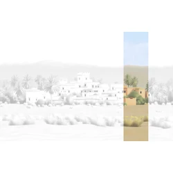 JV Arab város bézs vinyl poszter tapéta Todra Natural 68 cm X 3 m