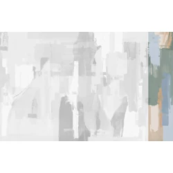 JV Absztrakt mintás kék vinyl poszter tapéta Downtown Sunset 68 cm X 3 m