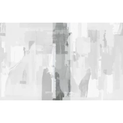 JV Absztrakt mintás szürke vinyl poszter tapéta Downtown Fog 68 cm X 3 m