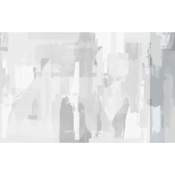 JV Absztrakt mintás szürke vinyl poszter tapéta Downtown Fog 68 cm X 3 m