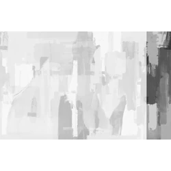 JV Absztrakt mintás fekete-fehér vinyl poszter tapéta Downtown Black-White 68 cm X 3 m