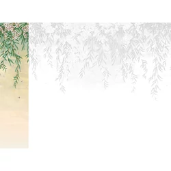 JV Leander mintás romantikus zöld vinyl poszter tapéta Vence Green 68 cm X 3 m