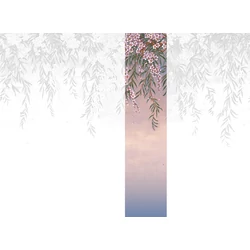 JV Leander mintás romantikus lila vinyl poszter tapéta Vence Purple 68 cm X 3 m