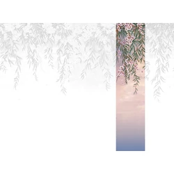 JV Leander mintás romantikus lila vinyl poszter tapéta Vence Purple 68 cm X 3 m