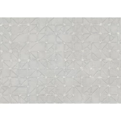 JV Modern geometriai mintás szürke vinyl tapéta Bangalore Gray 100 cm X 10 m