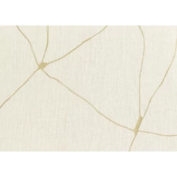 JV Modern japán mozaikos bézs vinyl tapéta Unito Kintsugi Beige 70 cm X 10 m