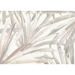 JV Modern pálmaleveles bézs vinyl tapéta Corifa Beige 70 cm X 10 m