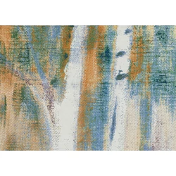 JV Festmény hatású kék erdő vinyl poszter tapéta Primavera 272 cm X 300 cm