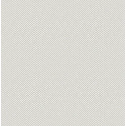 KT-Exclusive Halszálka mintás elegáns világosszürke vlies tapéta Sauvage Grey 52 cm X 10 m
