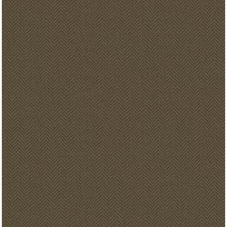 KT-Exclusive Halszálka mintás elegáns sötétbarna vlies tapéta Sauvage Dark Brown 52 cm X 10 m