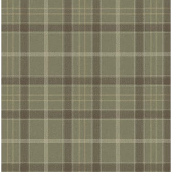 KT-Exclusive Klasszikus kockás zöld vlies tapéta Sauvage Green 52 cm X 10 m