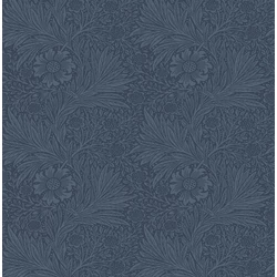KT-Exclusive Virágos sötétkék vlies tapéta British Heritage Dark Blue 52 cm X 10 m