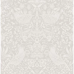 KT-Exclusive Madaras szecessziós stílusú szürke vlies tapéta British Heritage Gray 52 cm X 10 m