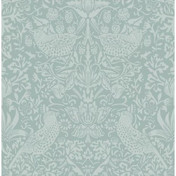 KT-Exclusive Madaras szecessziós stílusú világosszürke vlies tapéta British Heritage Light Gray 52 cm X 10 m