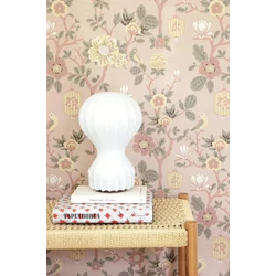 Virágos rosé vlies tapéta Majvillan Tokyo tea mochi pink 53 cm X 10 m