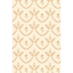 Majvillan Skandináv stílusú virágmintás krém színű vlies tapéta Bellini Honeygold Cream 53 cm X 10 m