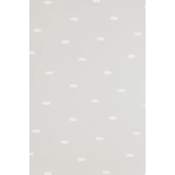 Majvillan Felhő mintás szürke vlies gyerek tapéta Dreamy Clouds Soft Grey 53 cm X 10 m