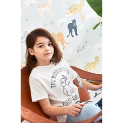 Majvillan Párduc mintás szürke vlies gyerek tapéta Black Panther Light Grey 53 cm X 10 m