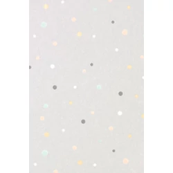 Majvillan Pöttyös szürke vlies gyerek tapéta Stardust Soft Grey 53 cm X 10 m