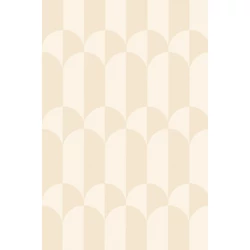 Majvillan Geometrikus bézs vlies tapéta Whipped Cream Butter Beige 53 cm X 10 m