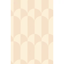 Majvillan Geometrikus barack vlies tapéta Whipped Cream Blush Peach 53 cm X 10 m