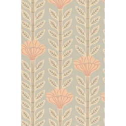 Majvillan Skandináv virágos kék vlies tapéta Caipirinha Mizzle Blue 53 cm X 10 m