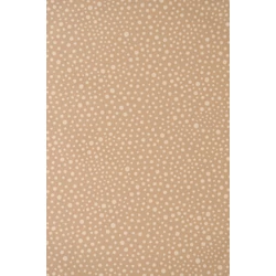 Majvillan Pöttyös barna vlies gyerek tapéta Dots Teddy Brown 53 cm X 10 m