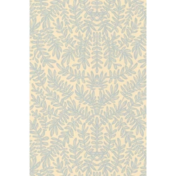 Majvillan Levélmintás kék vlies tapéta French Blond Sea Breeze Blue 53 cm X 10 m