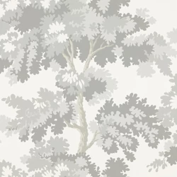 Sandberg Modern fa mintás szürke vlies tapéta Raphael Gray 53 cm X 10 m
