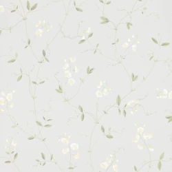 Sandberg Romantikus virágindás kék vlies tapéta Sanna Light Blue 53 cm X 10 m