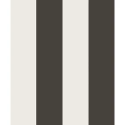 Sandberg Elegáns csíkos fekete-fehér vlies tapéta Magnus Graphite 53 cm X 10 m