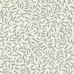 Sandberg Modern levélmintás zöld vlies tapéta Karolina Green 53 cm X 10 m