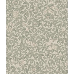 Sandberg Klematisz mintás vintage zöld vlies tapéta Garden Green 53 cm X 10 m