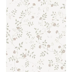 Sandberg Apró virágos romantikus bézs vlies tapéta Henny Pastel 53 cm X 10 m