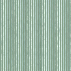 Sandberg Modern keskeny csíkos zöld vlies tapéta Brita Emerald 53 cm X 10 m