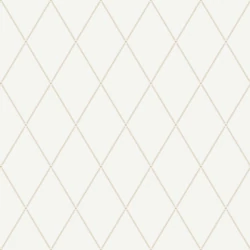 Sandberg Klasszikus rácsos törtfehér vlies tapéta Gabriel Eggshell 53 cm X 10 m