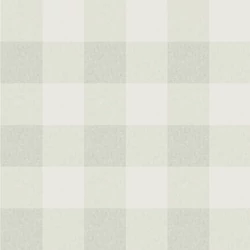 Sandberg Cottage stílusú kockás zöld vlies tapéta Lykke Spring Green 53 cm X 10 m