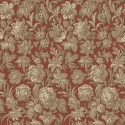 Sandberg 3D hatású virágos piros vlies tapéta Valentin Ruby Red 53 cm X 10 m