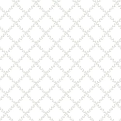 Sandberg Klasszikus rácsmintás zöld vlies tapéta Trellis Garden Green 53 cm X 10 m