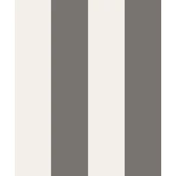 Sandberg Elegáns csíkos szürke vlies tapéta Magnus Dark Gray 53 cm X 10 m
