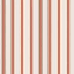 Sandberg Klasszikus csíkos piros vlies tapéta Gustav Red 53 cm X 10 m