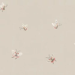 Sandberg Lepke mintás bézs vlies tapéta Butterflies Sandstone 53 cm X 10 m