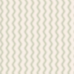 Sandberg Hullámos csíkos zöld vlies tapéta Erik Spring Green 53 cm X 10 m