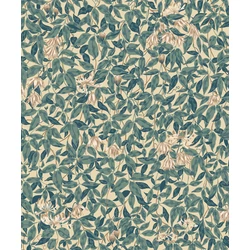 Sandberg Klematisz mintás vintage kék vlies tapéta Linnea Blue 53 cm X 10 m