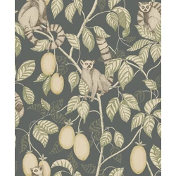 Sandberg Makimajmos modern sötétkék vlies tapéta Elliot Dark Blue 53 cm X 10 m