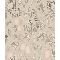 Sandberg Makimajmos modern bézs vlies tapéta Elliot Sandstone 53 cm X 10 m